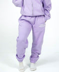 Load image into Gallery viewer, Lavender boyfriend sweatpants
